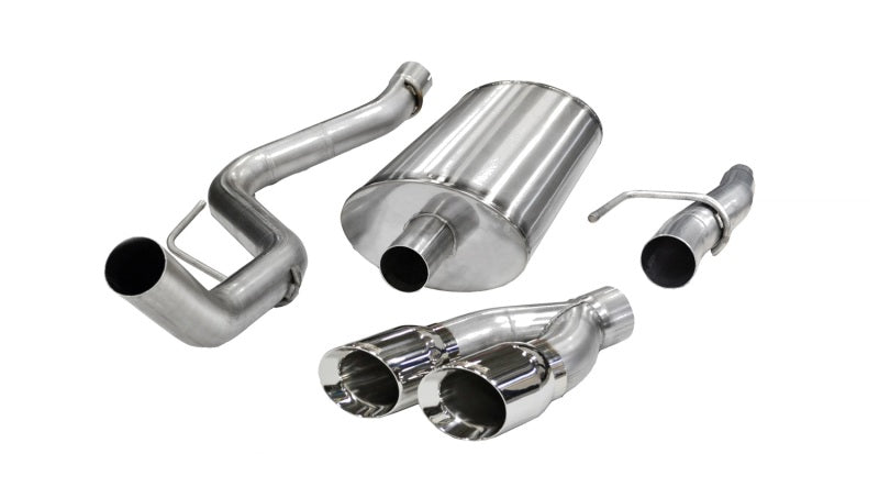 Load image into Gallery viewer, Corsa 2011-2014 Ford F-150 5.0L V8 Polished Sport Cat-Back Exhaust
