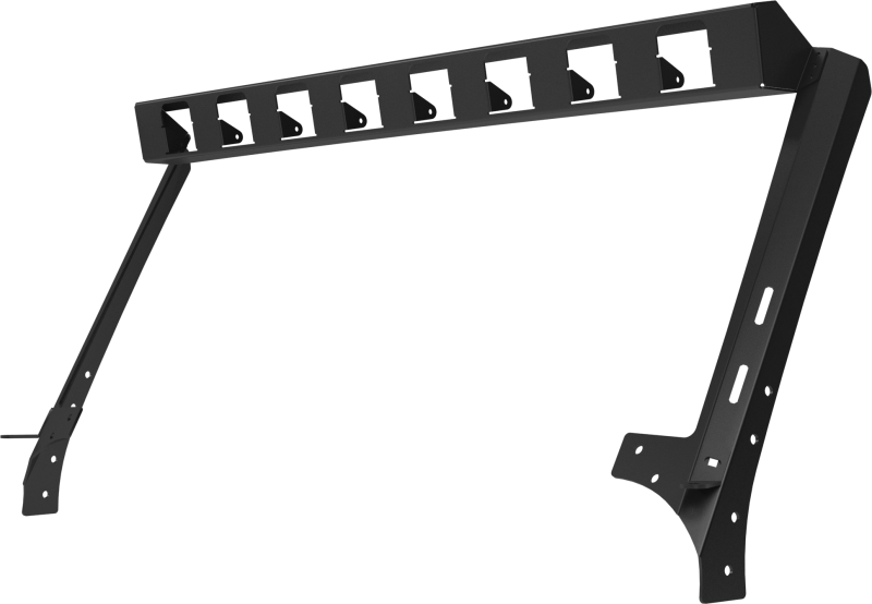 Load image into Gallery viewer, Go Rhino 07-18 Jeep Wrangler JK WLF Windshield Light Mount Frame - Eight Cube Lights
