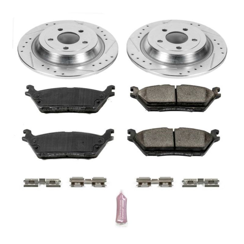 Load image into Gallery viewer, Power Stop 15-17 Ford F-150 Rear Z23 Evolution Sport Brake Kit
