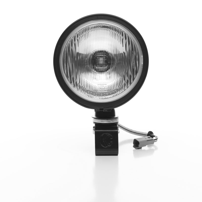Load image into Gallery viewer, KC HiLiTES Daylighter 6in. Halogen Light 100w Spread Beam (Pair Pack System) - Black SS
