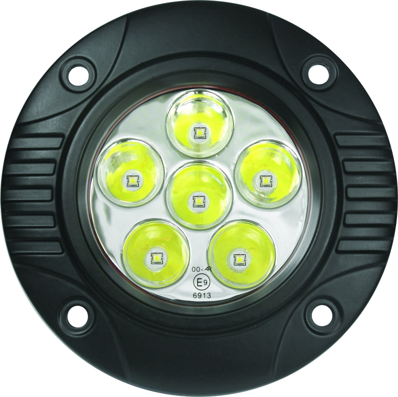 Load image into Gallery viewer, Hella Value Fit 90mm 6 LED Light - FLSH Off Road Spot Light
