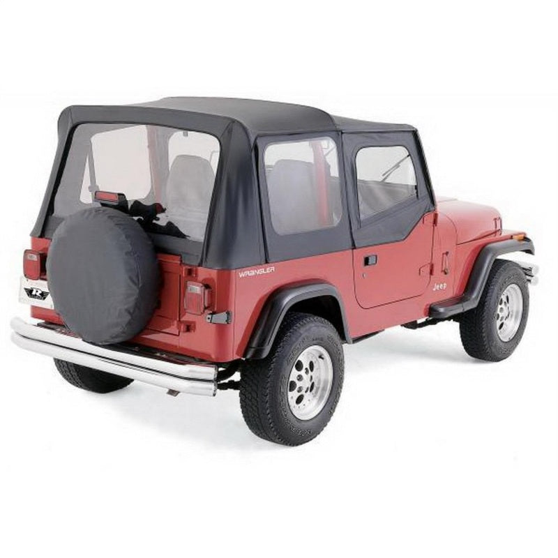 Load image into Gallery viewer, Rampage 1988-1995 Jeep Wrangler(YJ) OEM Replacement Top - Black Denim
