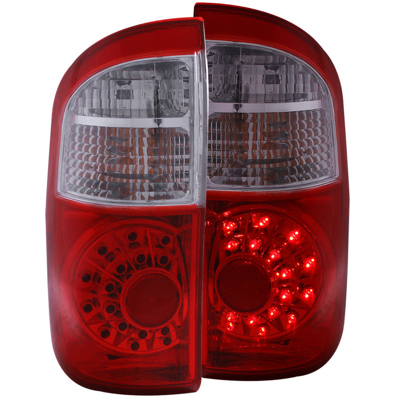 Load image into Gallery viewer, ANZO 2004-2006 Toyota Tundra LED Taillights Red/Clear
