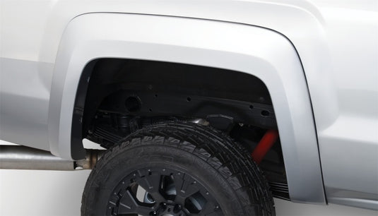 Bushwacker 15-18 GMC Sierra 2500 HD Extend-A-Fender Style Flares 4pc 78.8/97.6in Bed - Black