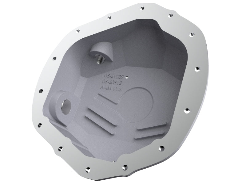 Load image into Gallery viewer, aFe Street Series Rear Differential Cover Raw w/ Machined Fins 19-20 Ram 2500/3500
