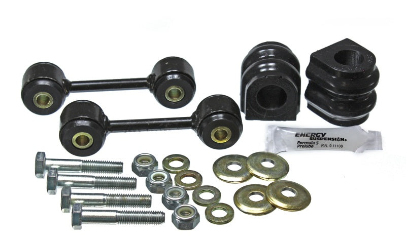 Load image into Gallery viewer, Energy Suspension 10 Chevy Camaro Black 23mm Rear Sway Bar Bushing Set
