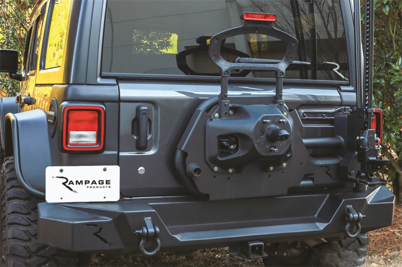 Load image into Gallery viewer, Rampage 2018+ Jeep Wrangler JL TrailGuard Tire Carrier
