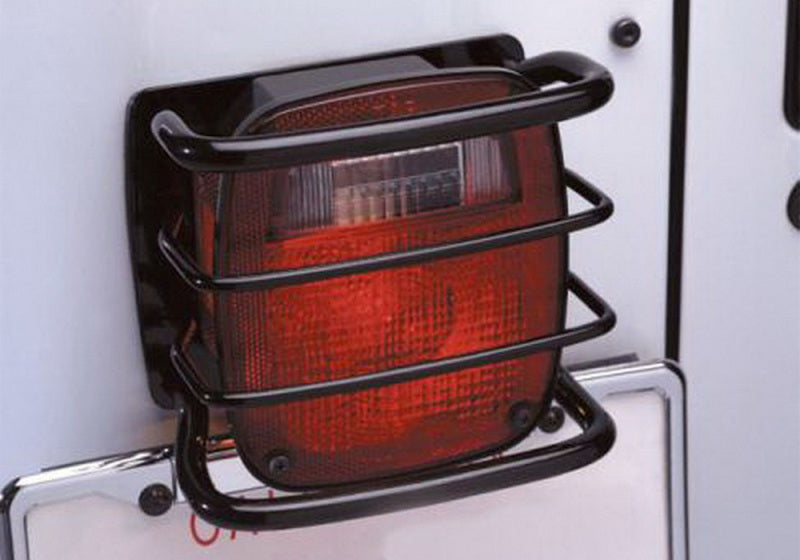 Load image into Gallery viewer, Rampage 1976-1983 Jeep CJ5 Taillight Euroguards - Black
