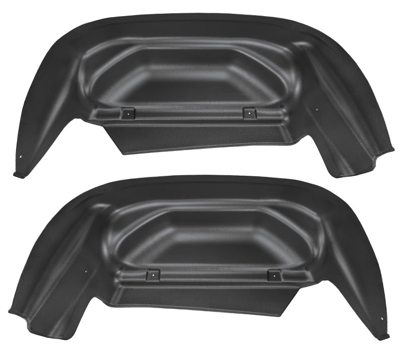 Load image into Gallery viewer, Husky Liners 14-15 Chevy/GMC Silverado/Sierra Black Rear Wheel Well Guards

