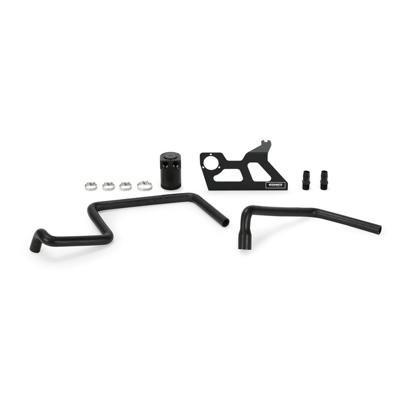 Load image into Gallery viewer, Mishimoto 07-11 Jeep Wrangler JK Baffled Oil Catch Can - Black
