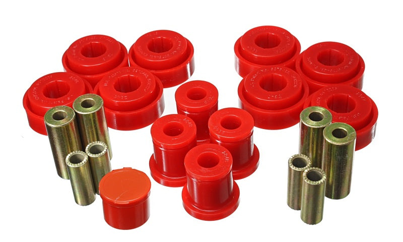 Load image into Gallery viewer, Energy Suspension Chrysler Red Front End Control Arm Bushing Set
