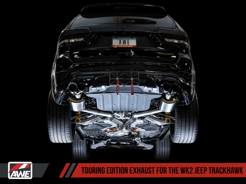 Load image into Gallery viewer, AWE Tuning 2020 Jeep Grand Cherokee SRT/Trackhawk Touring Edition Exhaust - Use w/Stock Tips
