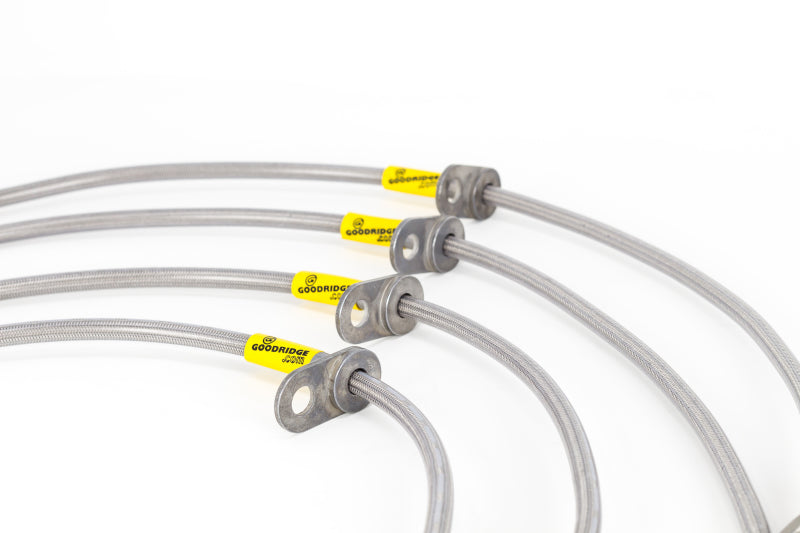 Load image into Gallery viewer, Goodridge 10-15 Chevrolet Camaro Stainless Steel Brake Line Kit
