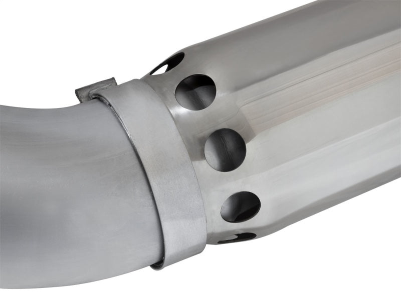 Load image into Gallery viewer, aFe LARGE Bore HD 5in Exhausts DPF-Back SS w/ Pol Tips 16-17 GM Diesel Truck V8-6.6L (td) LML/L5P
