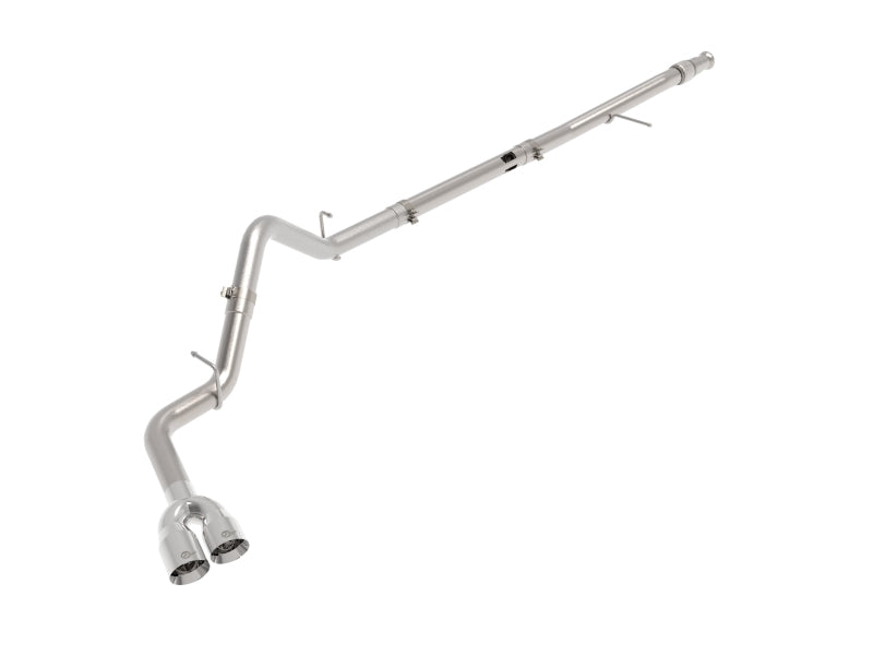 Load image into Gallery viewer, aFe Rebel XD Series 3in 304SS DPF-Back 20-21 GM Trucks L6-3.0L (td) LM2 - Dual Polished Tip
