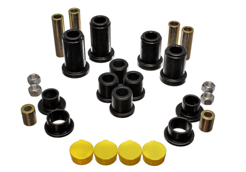 Load image into Gallery viewer, Energy Suspension 99-07 General Motors (Various) Black Front End Control Arm Bushing Set
