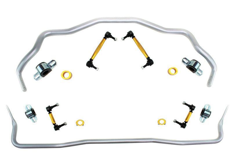 Load image into Gallery viewer, Whiteline 15-20 Ford Mustang GT/GT Premium/EcoBoost/EcoBoost Premium Front &amp; Rear Sway Bar Kit
