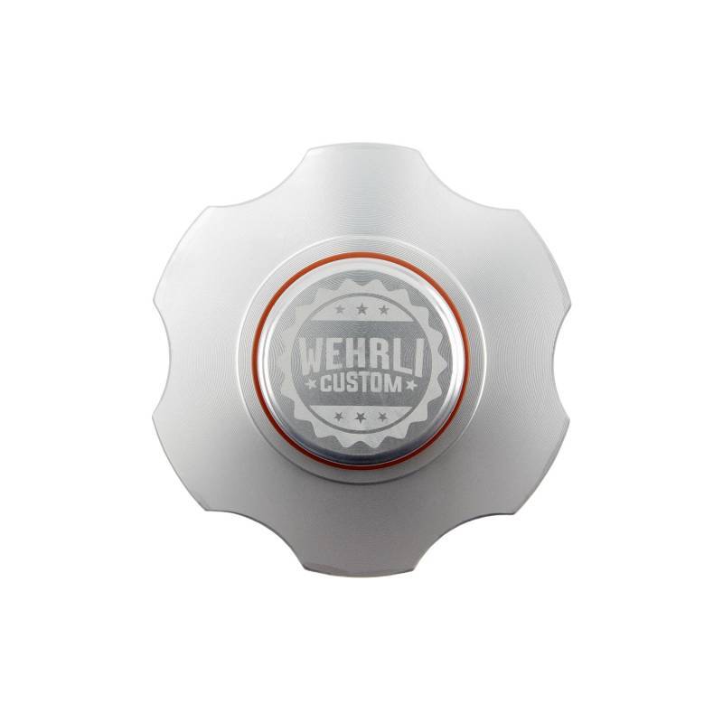 Load image into Gallery viewer, Wehrli 98.5-23 Cummins Billet Aluminum Clear Anodized Oil Fill Cap
