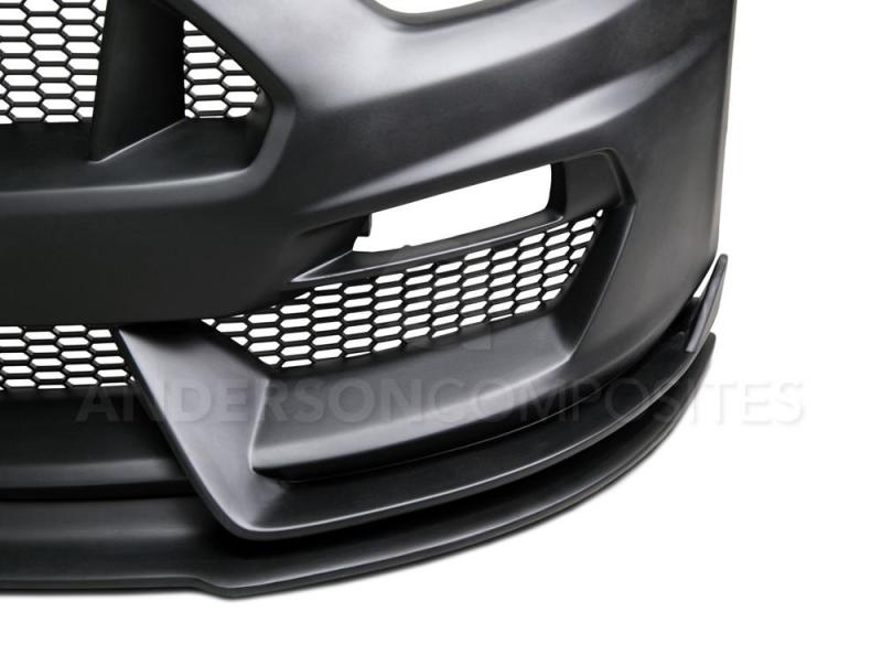 Load image into Gallery viewer, Anderson Composites 15-16 Ford Mustang GT350 Style Fiberglass Front Bumper w/ Front Lip
