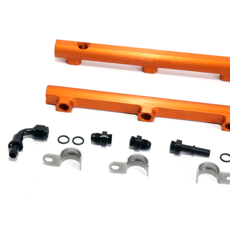 Load image into Gallery viewer, BBK 05-14 Dodge Hemi 5.7/6.1 High Flow Billet Aluminum Fuel Rail Kit (Non Trucks)
