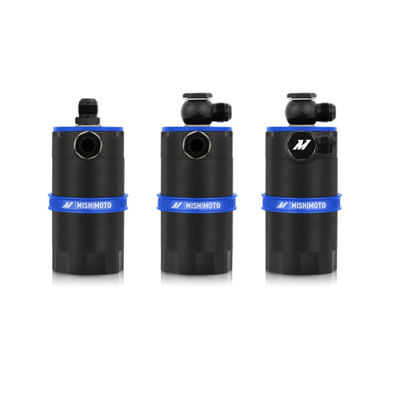 Load image into Gallery viewer, Mishimoto Universal Baffled Oil Catch Can - Blue
