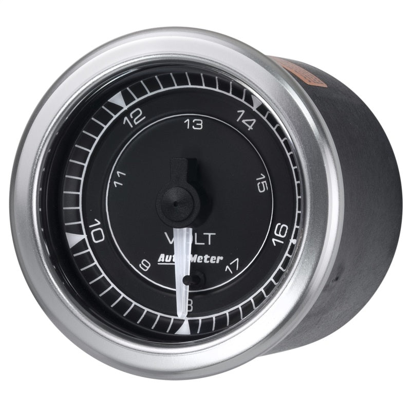 Load image into Gallery viewer, Autometer Chrono 2-1/16in 18V Voltmeter Gauge
