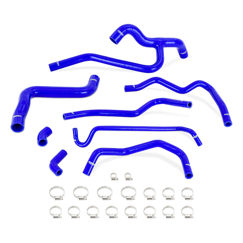 Load image into Gallery viewer, Mishimoto 05-10 Mustang V6 Silicone Radiator &amp; Heater Hose Kit - Blue
