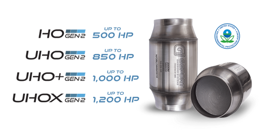GESI G-Sport 400 CPSI GEN 2 EPA Compliant 3.0in Inlet/Out Catalytic Converter-4.5in x 4in 500-850HP