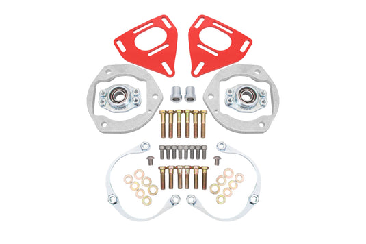 BMR 16-24 Chevy Camaro Caster Camber Plates - Red