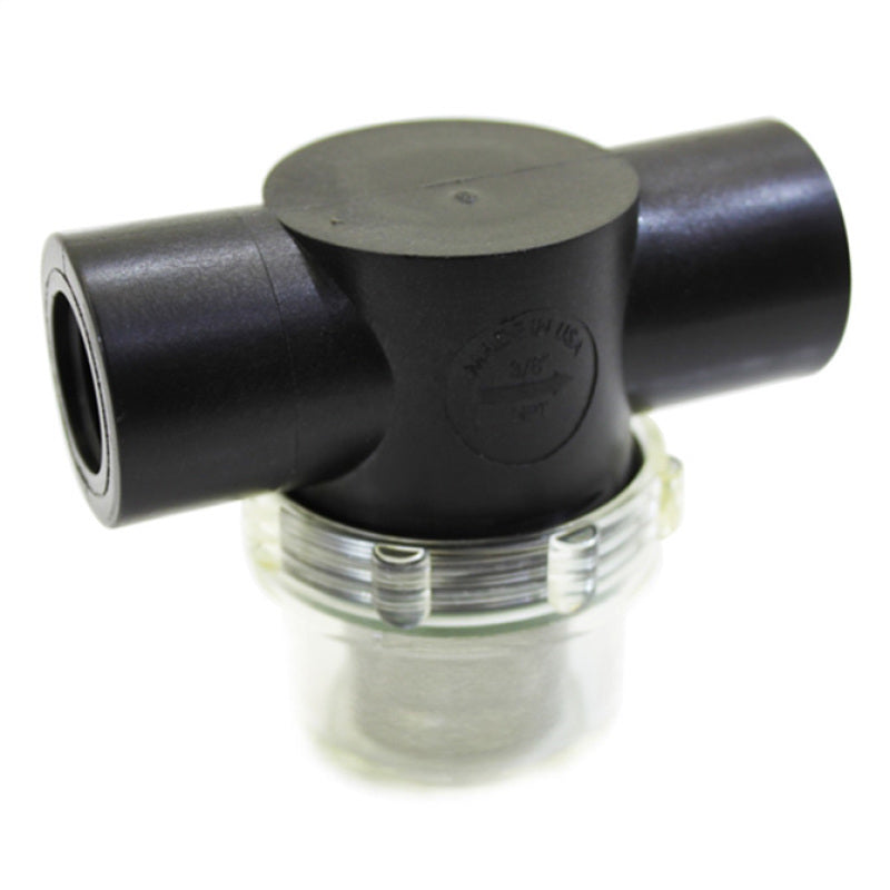 Load image into Gallery viewer, Snow Performance Water/Meth Filter w/-4AN Fittings
