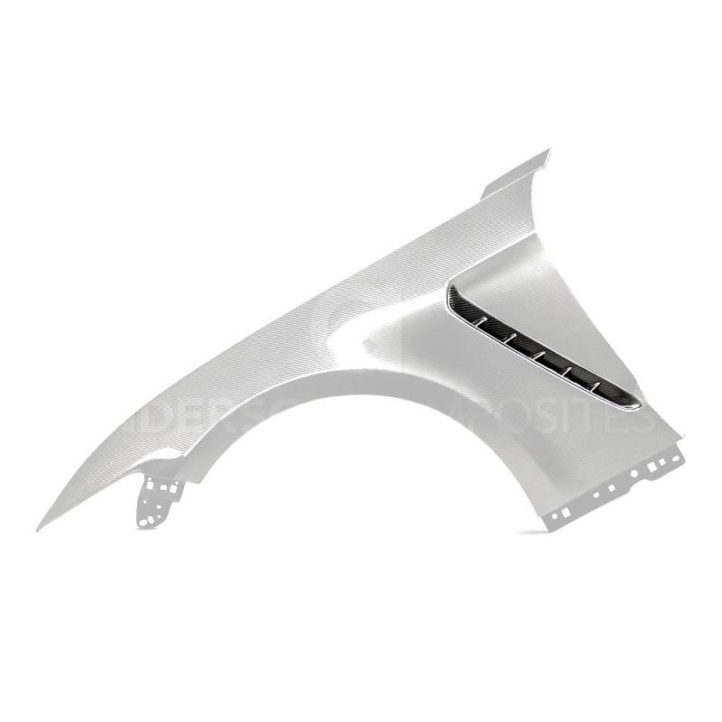 Load image into Gallery viewer, Anderson Composites 15-17 Mustang Carbon Fiber GT350 Style Fender Vent Inserts (Only Fit AC Fenders)
