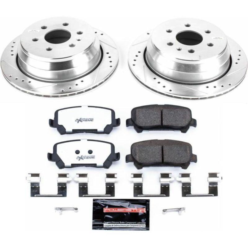 Load image into Gallery viewer, Power Stop 15-18 Chevrolet Colorado Rear Z36 Truck &amp; Tow Brake Kit

