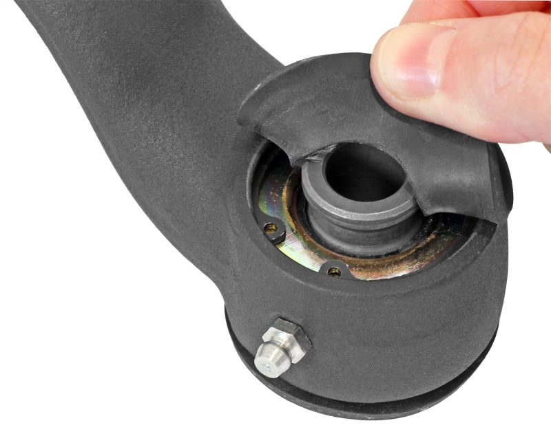 Load image into Gallery viewer, RockJock JK Johnny Joint Front Trac Bar Forged Organically Shaped Adjustable Greasable
