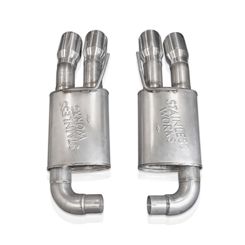 Load image into Gallery viewer, Stainless Works 18-21 Mustang GT Axle Back Redline Exhaust
