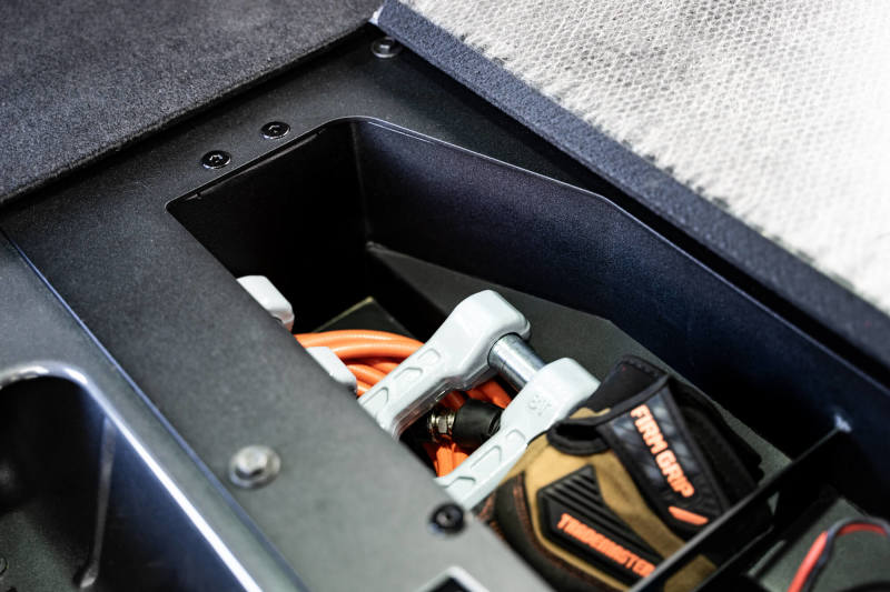 Load image into Gallery viewer, DV8 Offroad 21-23 Ford Bronco (Exc. Bronco Raptor) Air Compressor Mount &amp; Storage Box
