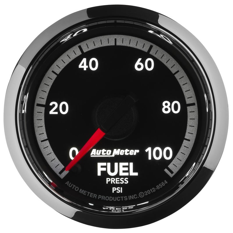 Load image into Gallery viewer, Autometer Factory Match 2 1/6in Full Sweep Electronic 0-100 PSI Fuel Pressure Gauge Dodge Ram Gen 4
