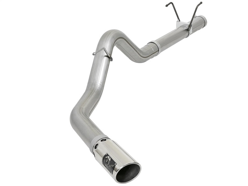 Load image into Gallery viewer, aFe LARGE BORE HD 4in 409-SS DPF-Back Exhaust w/Polished Tip 07.5-12 Dodge Diesel Trucks L6-6.7L(td)

