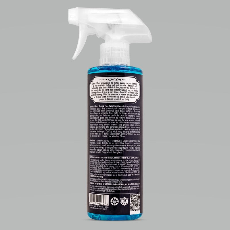 Load image into Gallery viewer, Chemical Guys Streak Free Window Clean Glass Cleaner - 16oz
