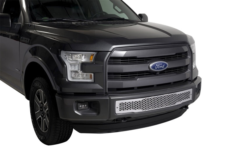 Load image into Gallery viewer, Putco 15-17 Ford F-150 - Stainless Steel Punch Design Bumper Grille Inserts
