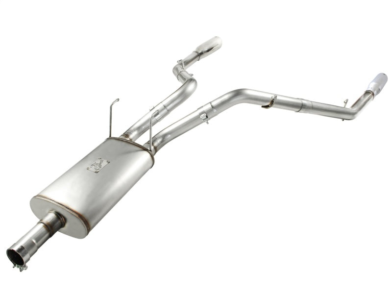 Load image into Gallery viewer, aFe MACHForce XP Exhausts Cat-Back SS-409 EXH CB Dodge Ram 1500 5.7L HEMI 09-13 Polished
