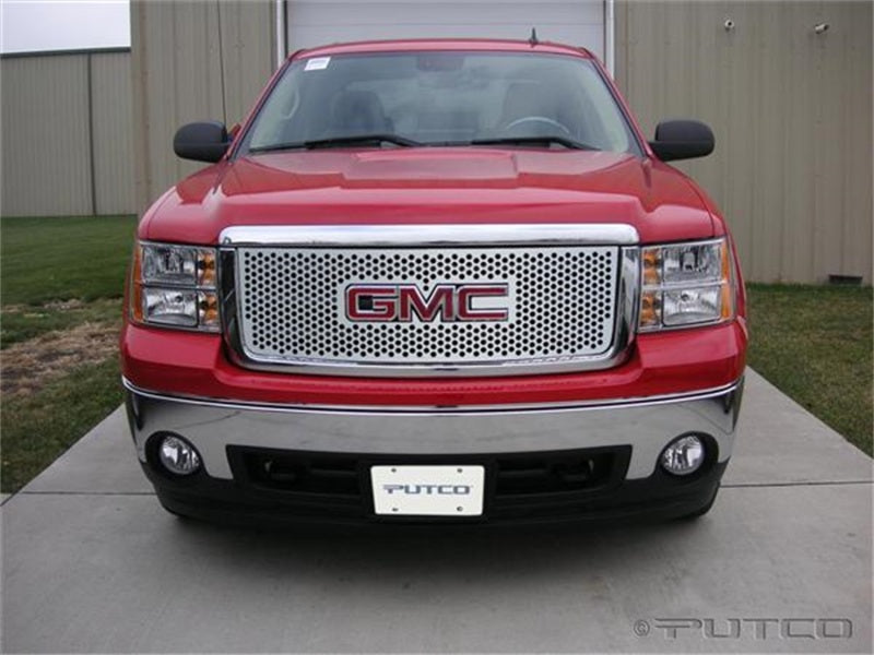 Load image into Gallery viewer, Putco 07-10 GMC Sierra HD Punch Stainless Steel Grilles
