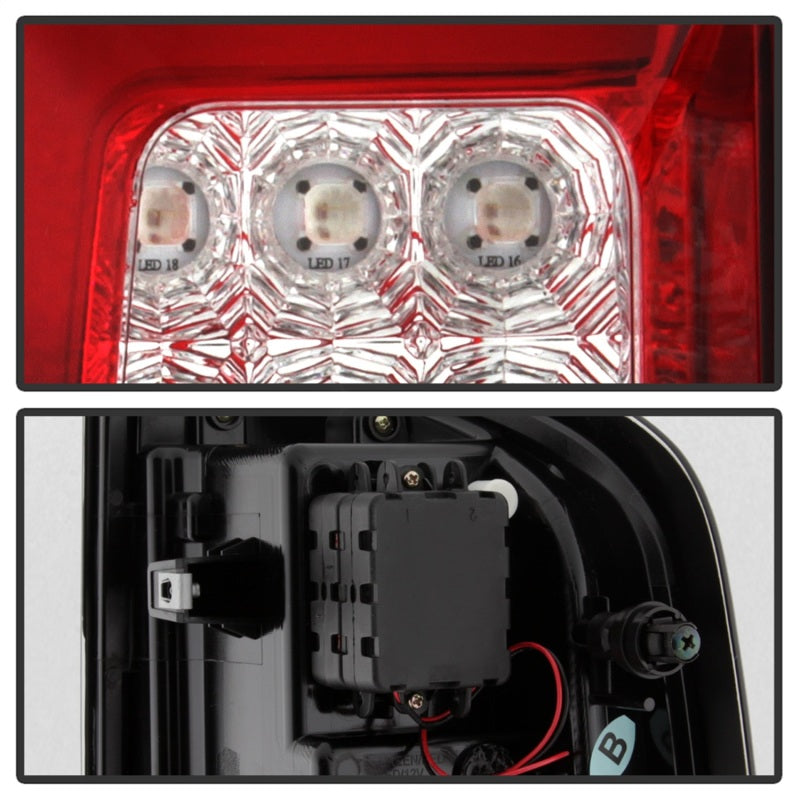 Load image into Gallery viewer, Spyder Chevy Colorado 2015-2017 Light Bar LED Tail Lights - Red Clear ALT-YD-CCO15-LED-RC
