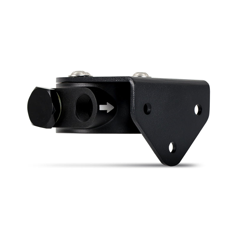 Load image into Gallery viewer, Mishimoto 3/4 - 16 Thread Remote Oil Filter Mount - Black
