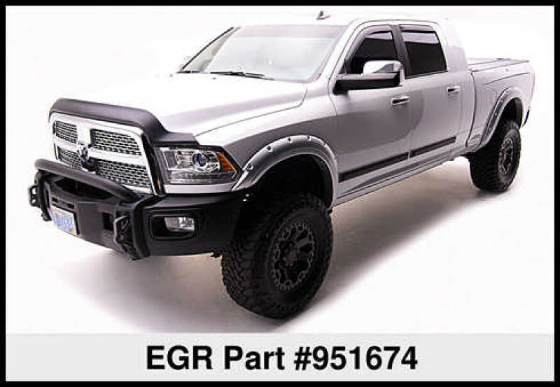 Load image into Gallery viewer, EGR Crew Cab Front 41.5in Rear 38in Rugged Style Body Side Moldings (951674)
