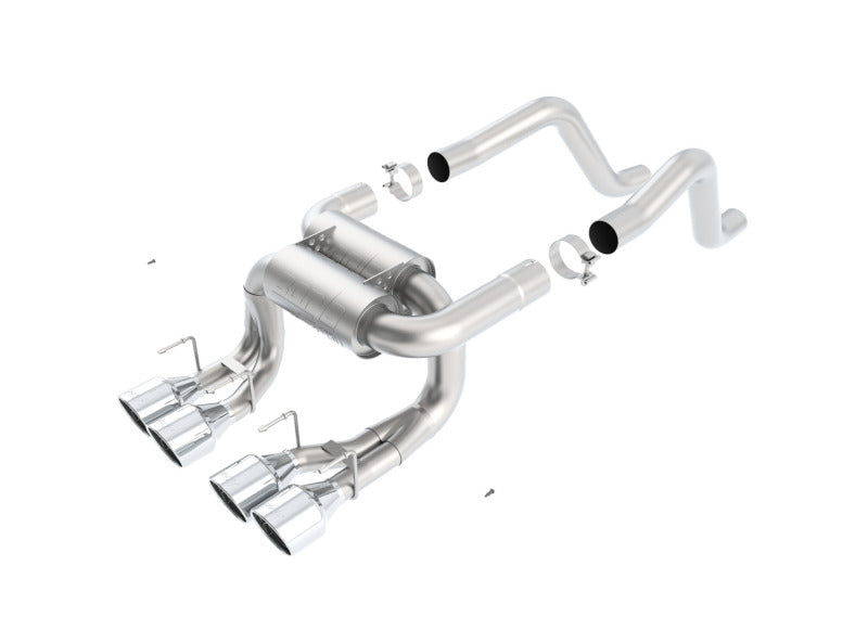 Load image into Gallery viewer, Borla 06-12 Chevrolet Corvette Z06/ZR1 6.2L/7.0L 8cyl Aggressive ATAK Exhaust (rear section only)
