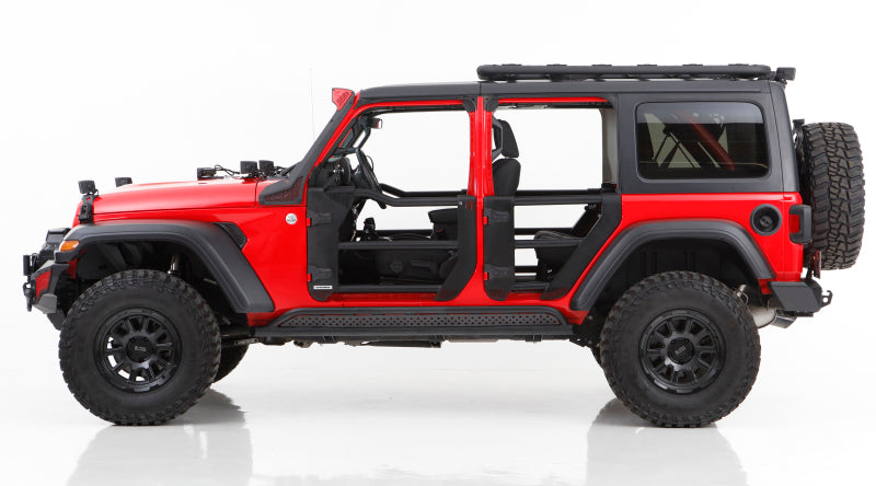 Load image into Gallery viewer, Go Rhino 18-20 Jeep Wrangler JLU JL Frame Mount Sliders

