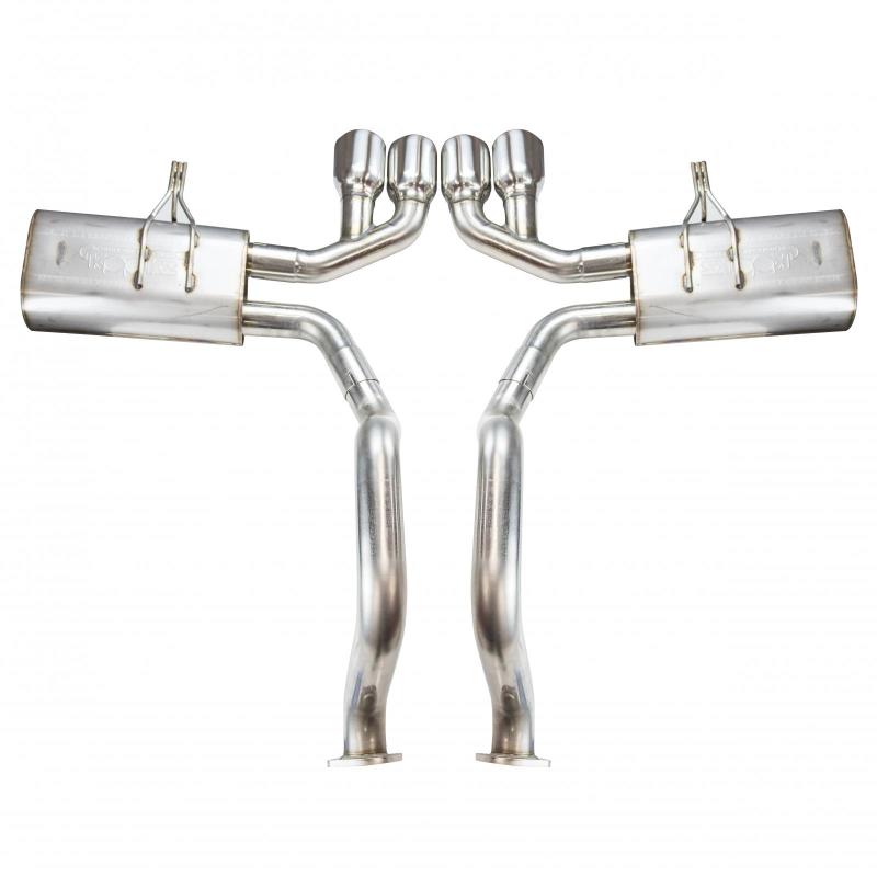 Load image into Gallery viewer, Kooks 97-04 Chevy Corvette Full 3in Axleback w/Pol Tips Requires 3in X-Pipe
