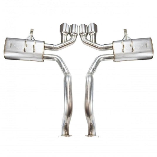Kooks 97-04 Chevy Corvette Full 3in Axleback w/Pol Tips Requires 3in X-Pipe