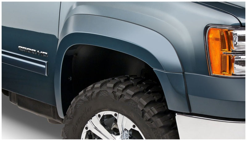 Load image into Gallery viewer, Bushwacker 07-14 GMC Sierra 2500 HD Extend-A-Fender Style Flares 2pc - Black
