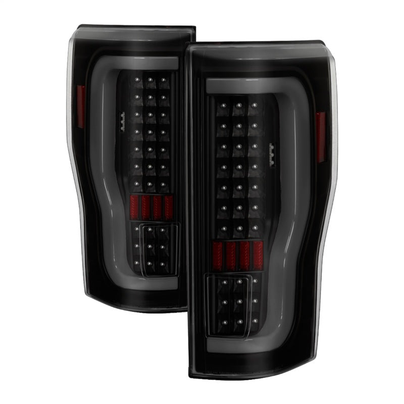 Load image into Gallery viewer, xTune 17-18 Ford F-250 Super Duty (Excl LED Models) LED Tail Lights-Blk Smk (ALT-ON-FS17-LBLED-BSM)
